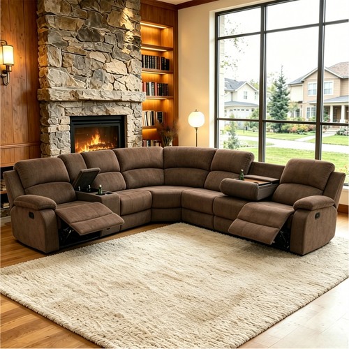 Brown chenille piece - brown,